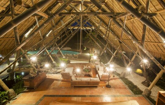 Ubud villas – Villa Omah Padi, large open plan living spaces Villa Omah Padi Ubud Villas