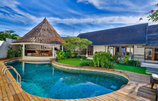 Villa Damai Kecil Villa Damai Kecil swimming pool and outdoor area with views of exterior