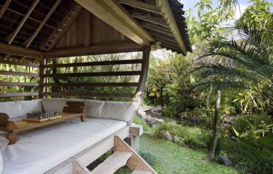 Canggu villas – Villa Dea Radha, outside relaxation Villa Dea Radha Canggu Villas