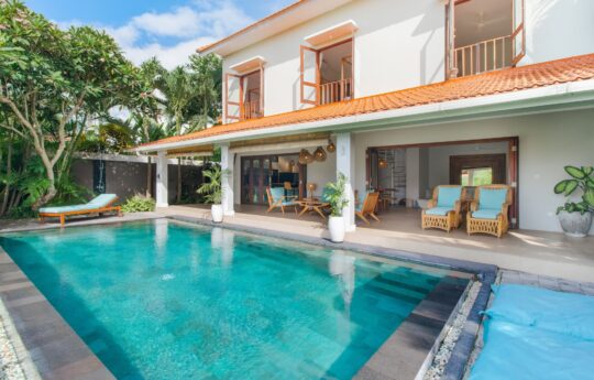 Villa Subak Villa Subak pool views with villa exterior in background