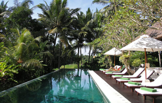 Ubud Bali Villas – Villa Kanti poolside Ubud Villas - Villa Kanti