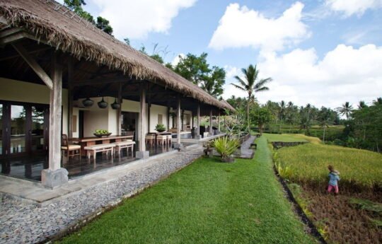 Ubud Bali Villa – Villa Kelusa, view to rice field Villa Kelusa Ubud Bali Villa