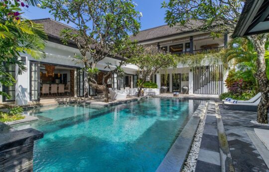 villa senang swimming pool with villa exterior views