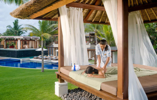 Canggu Villas – Villa Semarapura, outdoor massage Villa Semarapura Canggu Villas