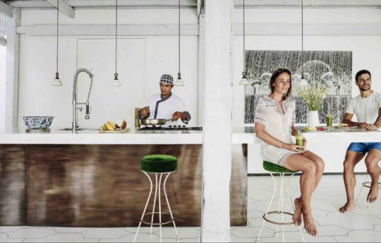 seminyak villas – villa 1880, outdoor kitchen villa 1880 seminyak villas