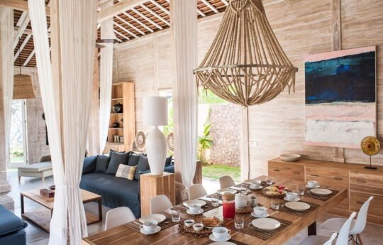 Kerobokan Villas- Villa Alea, dining area Villa Alea Kerobokan Villas