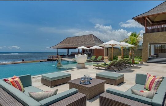 Villa Bayu Gita Villa Bayu Gita swimming pool with views to ocean