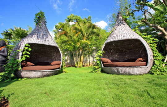 umalas villas – villa kayu, outdoor relaxation villa kayu umalas villas