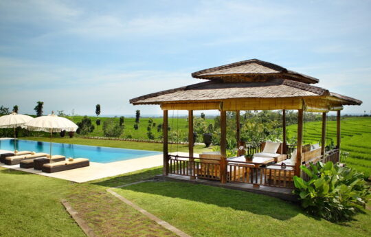 Tabanan villas – Villa Tangguntit, rice field views Villa Tangguntit Tabanan villas